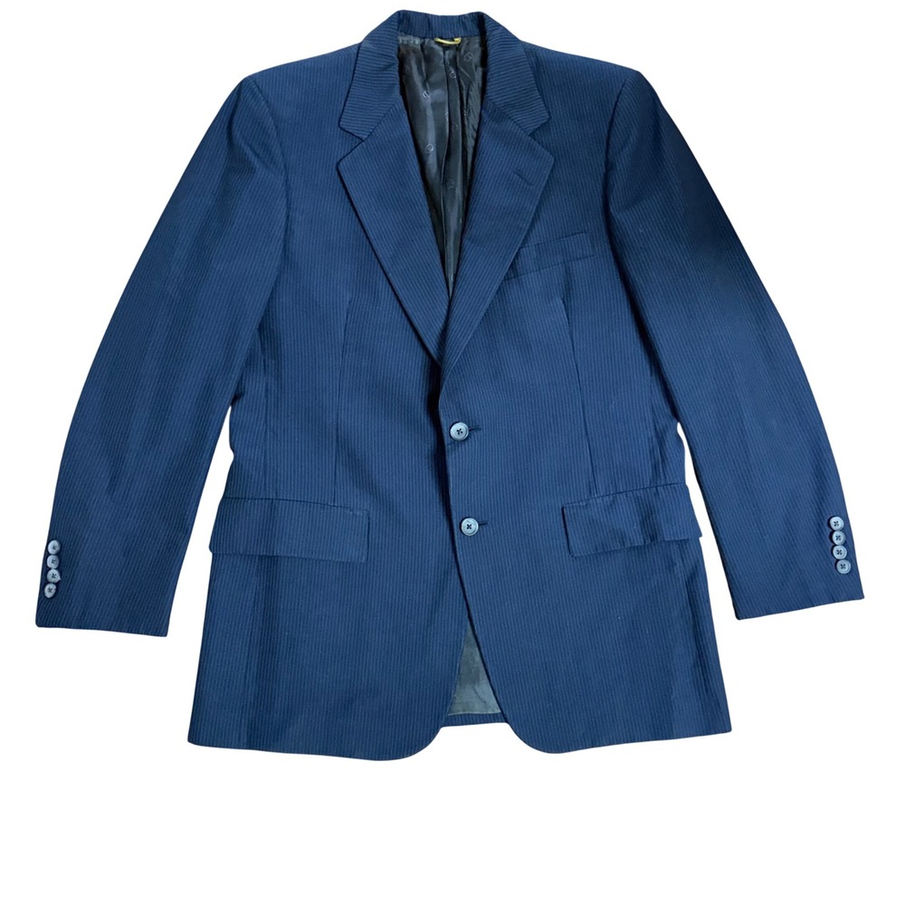 VTG Christian Dior Hart Schaffner Marx Blazer Jacket Men Sport Coat 40R USA Read